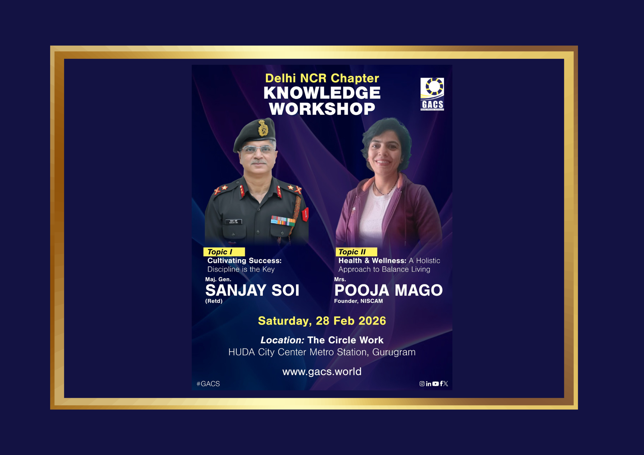 GACS Knowledge Workshop - Feb.26